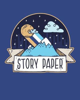 Story Book Paper: Mountains and Clouds 8"" x 10"" 100 pages