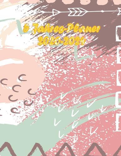 5 Jahres-Planer 2020 - 2024: 5 jahres kalender 2020 * Wochenplaner * Taschenkalender * Terminkalender von Januar 2020 bis Dezember 2024