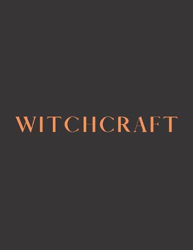 Witchcraft: A Decorative Book &#9474; Perfect for Stacking on Coffee Tables & Bookshelves &#9474; Customized Interior Design & Home Decor
