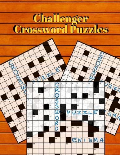 Challenger Crossword Puzzles: Little Holiday Book Of Mini Crosswords, Puzzles to Challenge Your Brain, Reproducible Worksheets for Classroom Use Kids Activities Books