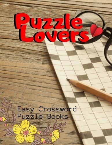 Puzzle Lovers Easy Crossword Puzzle Books: USA Today Crossword Puzzle Books, Book with Today's Contemporary Words As Crossword Puzzle Book, complete with solutions Word for adults and kids