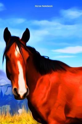 Horse Notebook: A5 Lined Notepad - Journal for Women, Men, Teens and Kids. A Beautiful Gift Idea for Animal Lover