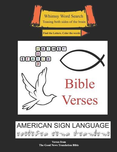 Whimsy Word Search, Bible Verses, Calendar, American Sign Language, ASL