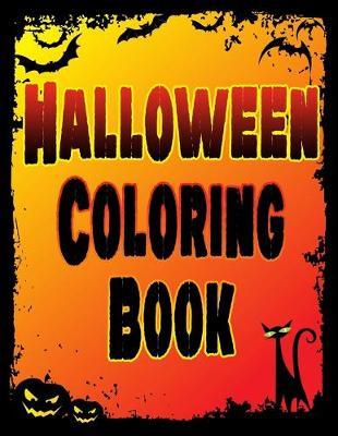 Halloween Coloring Book: Jumbo Halloween Coloring Pages