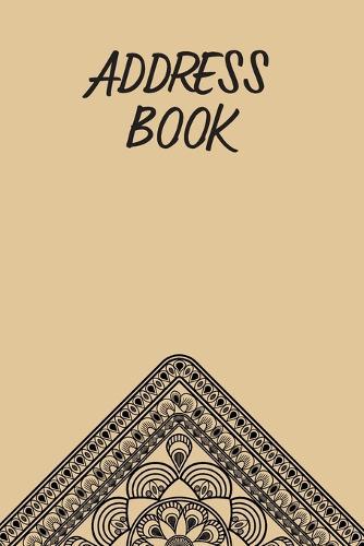 Beige Hanky Address Book: Contact Information and Details For Your Mates, Online Pals and Others