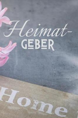 Notizbuch mit Aufschrift Heimatgeber: 120 Seiten mit Punkteraster
