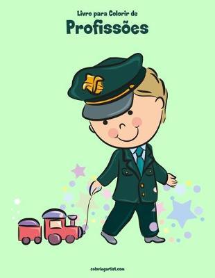 Livro para Colorir de Profissões