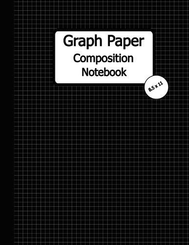 Graph Paper Composition Notebook: Quad Ruled, Grid Paper Notebook, 110 Sheets (Large, 8.5 x 11)