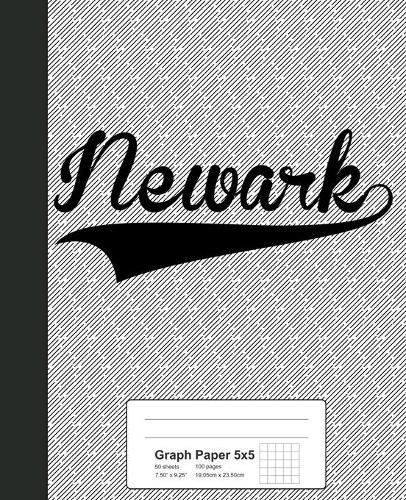 Graph Paper 5x5: NEWARK Notebook