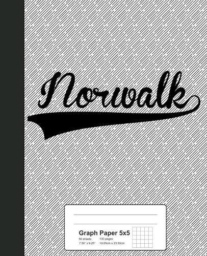 Graph Paper 5x5: NORWALK Notebook