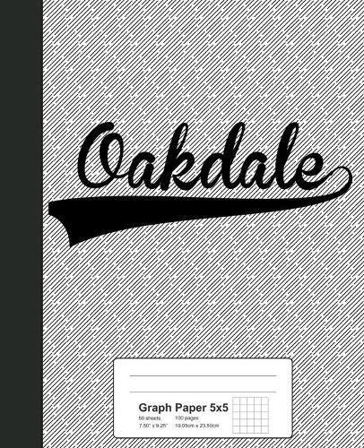 Graph Paper 5x5: OAKDALE Notebook