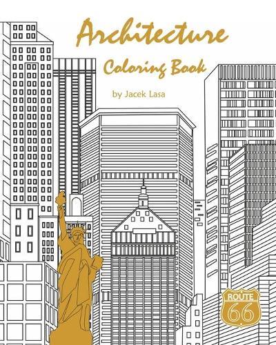 Architecture Coloring Book: Coloring Book with city architecture