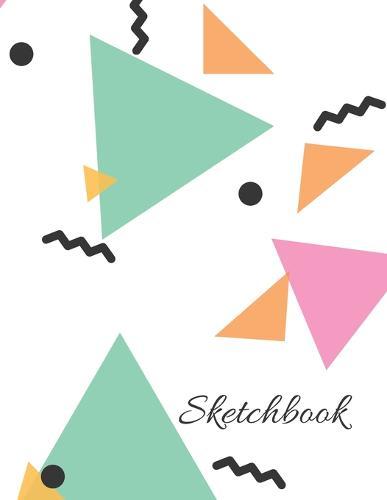 Sketchbook, Personalized Sketch Book for Sketching, Drawing or Doodling, Fancy Cover