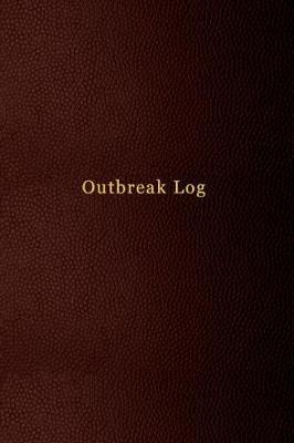 Outbreak Log: Stop further transmission of genital herpes type 1 and 2 with this treatment and tracking diary - Red leather print design