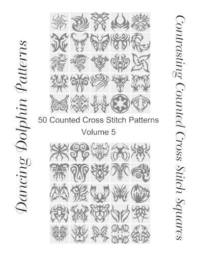 Contrasting Counted Cross Stitch Squares: 50 Counted Cross Stitch Patterns