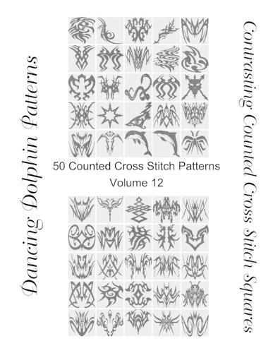 Contrasting Counted Cross Stitch Squares: 50 Counted Cross Stitch Patterns