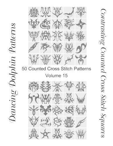 Contrasting Counted Cross Stitch Squares: 50 Counted Cross Stitch Patterns