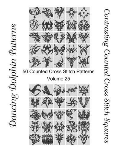 Contrasting Counted Cross Stitch Squares: 50 Counted Cross Stitch Patterns