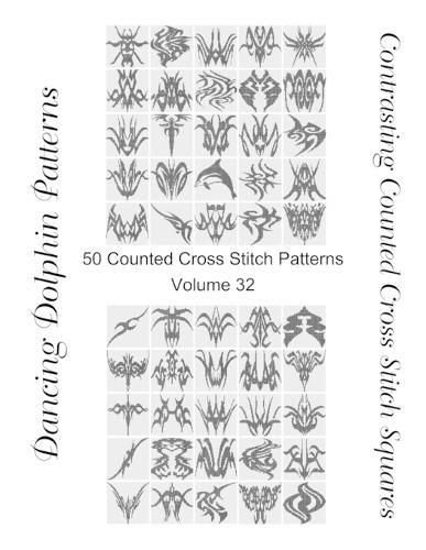 Contrasting Counted Cross Stitch Squares: 50 Counted Cross Stitch Patterns