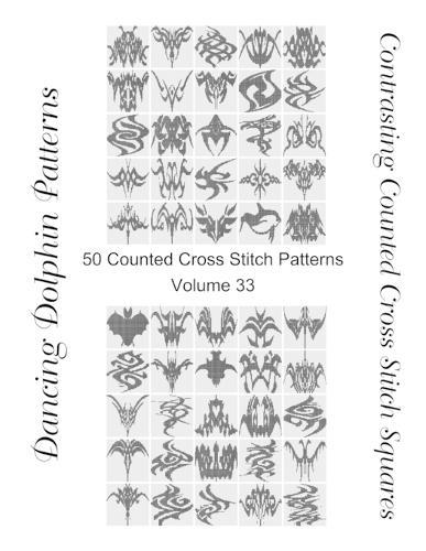 Contrasting Counted Cross Stitch Squares: 50 Counted Cross Stitch Patterns