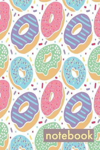 Notebook: Donut Notebook For Girls and Kids with Pastel Icing and Sprinkles
