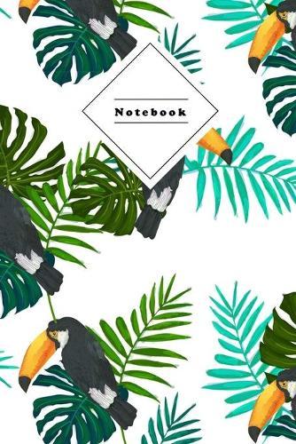 Notebook: Composition Notebook 6X9  120 Pages Dot Grid Graph - Cockatoo White Coverdesign