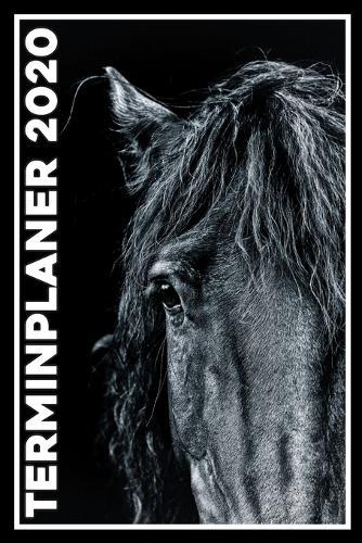 Terminplaner 2020: Jahresplaner von September 2019 bis Dezember 2020 mit Pferd - Planer mit 174 Seiten in weiss im Format A5 mit glanzendem Soft Cover.