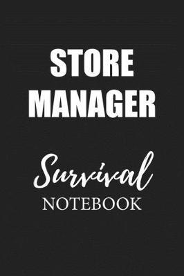Store Manager Survival Notebook: Small Undated Weekly Planner for Work and Personal Everyday Use Habit Tracker Password Logbook Music Review Playlist Diary Journal