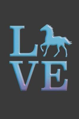 Horse Notebook: Equestrian Gift, Horseback Rider's Journal or Composition Book, 6x9, 120 pages, Wide Rule Paper