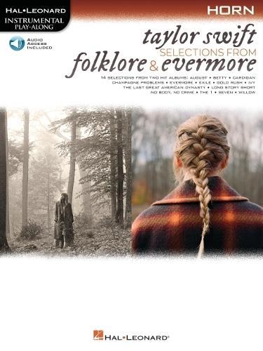 Taylor Swift - Selections from Folklore & Evermore: Horn Play-Along Book with Online Audio