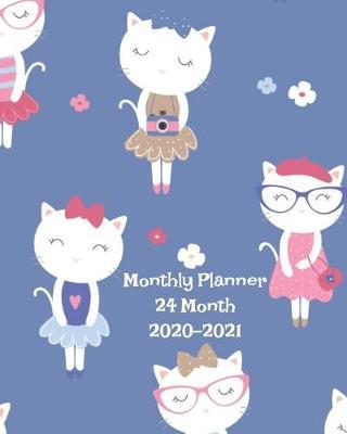 Monthly Planner, 24 Month, 2020-2021: Scheduler and Organizer