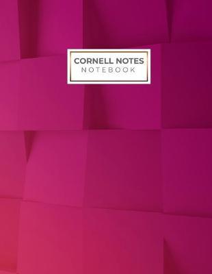 Cornell Notes Notebook: Abstract design Cornell Note Paper Notebook. Nifty Large College Ruled Medium Lined Journal Note Taking System for School and University