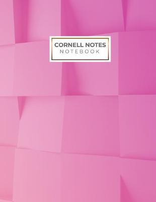 Cornell Notes Notebook: Abstract design Cornell Note Paper Notebook. Nifty Large College Ruled Medium Lined Journal Note Taking System for School and University