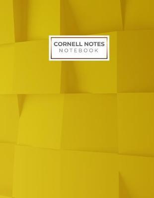 Cornell Notes Notebook: Abstract design Cornell Note Paper Notebook. Nifty Large College Ruled Medium Lined Journal Note Taking System for School and University