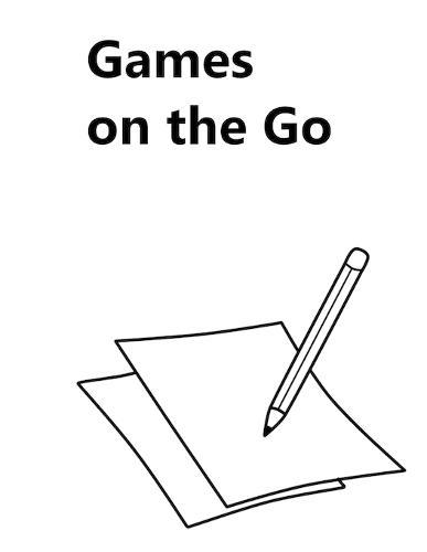 Games on the Go: Puzzle Book with Pencil and paper games to keep everybody happy on those long journeys or wet afternoons. Full Instructions included