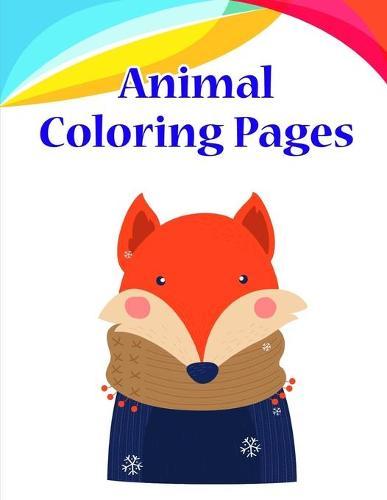 Animal Coloring Pages: coloring pages for adults relaxation with funny images to Relief Stress