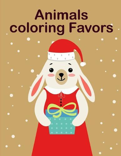 Animals coloring Favors: Baby Cute Animals Design and Pets Coloring Pages for boys, girls, Children