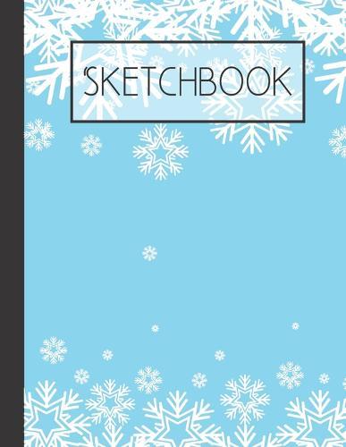 Snowflake Sketchbook: 200 Page Sketchbook: Artist Edition (8.5x11)