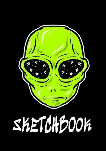 Sketchbook: Alien Space Eyes Sketchbook Drawing Pad for Kids Boys Girls Teens