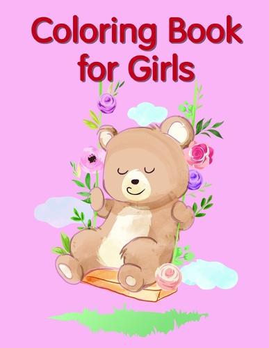 Coloring Book for Girls: Baby Funny Animals and Pets Coloring Pages for boys, girls, Children