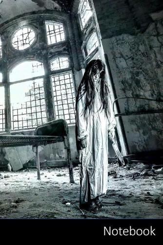 Notebook: Horror, Madhouse, Fantasie, Dunkel Notizbuch / persoenliches Tagebuch / Schreibheft / Logbuch / Planer / Vokabelheft / Notizen - 6 x 9 Zoll (15,24 x 22,86 cm, ca. DIN A5), 150 linierte Seiten mit Datumslinie, glanzendes Cover.