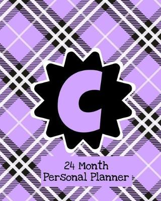 24 Month Personal Planner: Monogrammed Schedule and Organizer