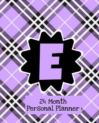 24 Month Personal Planner: Monogrammed Schedule and Organizer