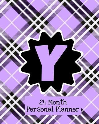 24 Month Personal Planner: Monogrammed Schedule and Organizer