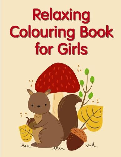 Relaxing Colouring Book for Girls: Super Cute Kawaii Animals Coloring Pages