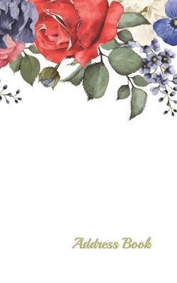 Address Book: 5 x8  Small pocket size 120 pages with internet Password, Birthdays & Address Book for Contacts, Addresses, Phone Numbers, Email, Alphabetical Organizer Journal Notebook organizer phone telephone notebook pocket tabs