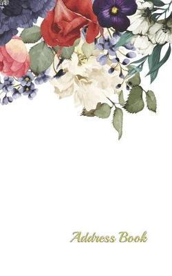 Address Book: 5 x8  Small pocket size 120 pages with internet Password, Birthdays & Address Book for Contacts, Addresses, Phone Numbers, Email, Alphabetical Organizer Journal Notebook organizer phone telephone notebook pocket tabs