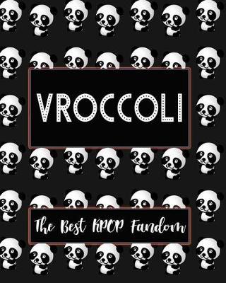 VROCCOLI The Best KPOP Fandom: Best KPOP Gift Fans Cute Panda Monthly Planner 8 x10  Book 110 Pages Book