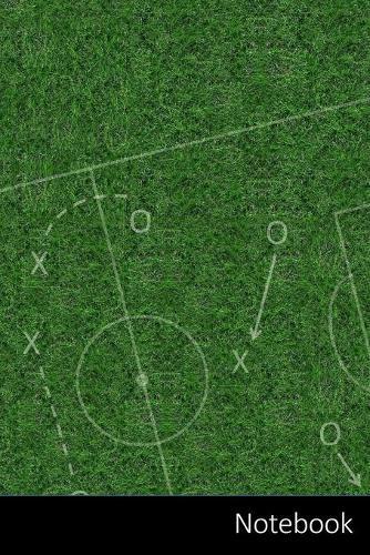 Notebook: Rush, Fussball, Gras, Spiele Notizbuch / persoenliches Tagebuch / Schreibheft / Logbuch / Planer / Vokabelheft / Notizen - 6 x 9 Zoll (15,24 x 22,86 cm, ca. DIN A5), 150 linierte Seiten mit Datumslinie, glanzendes Cover.