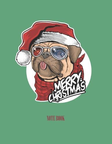 Notebook: Notebook with Cute puppy cover Extra large (8.5 x 11) inches, 110 pages, Line page notebook.